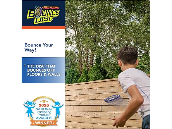 Aerobie Bounce Disc, Throwing Disc Toy