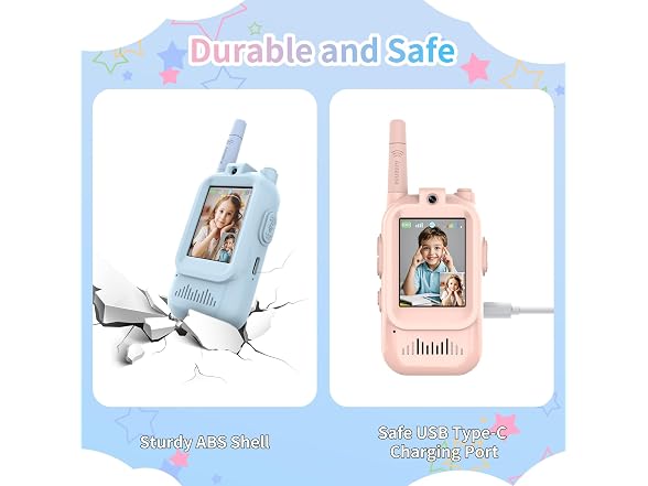 Walant Video Walkie Talkies for Kids