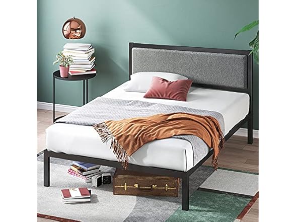 ZINUS Korey Metal Platform Bed Frame with Headboard
