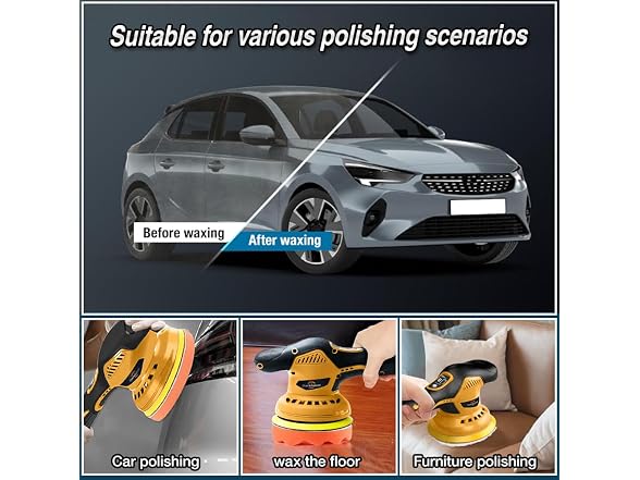 Darkboom Cordless Buffer Polisher 2.0Ah