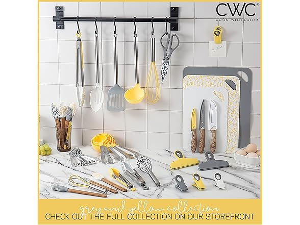 COOK WITH COLOR Bag Clips with Magnet