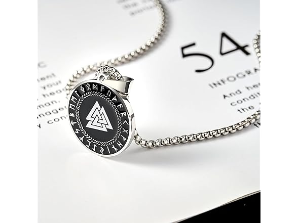 JINGMARUO Steel Viking Pendant