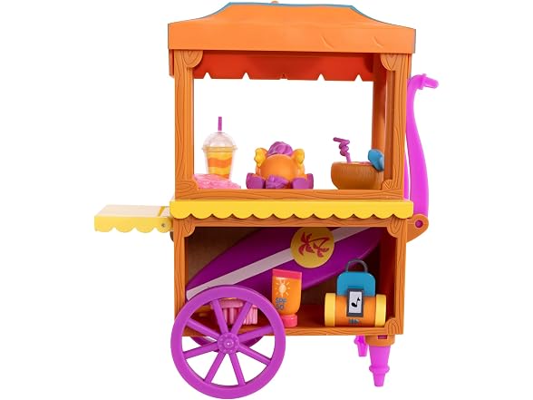 Wild Manes Horse Toys – Bailey’s Surf & Snacks Playset