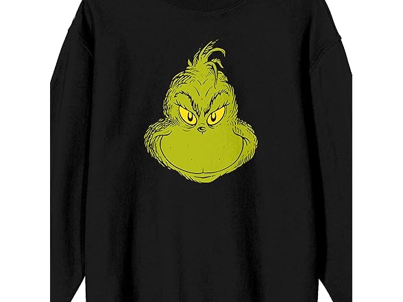 The Grinch Smiling Face Sweatshirt