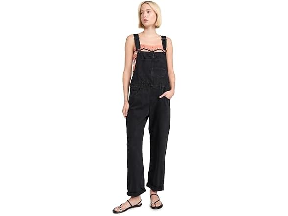 Free People Women (XL) Ziggy Overalls