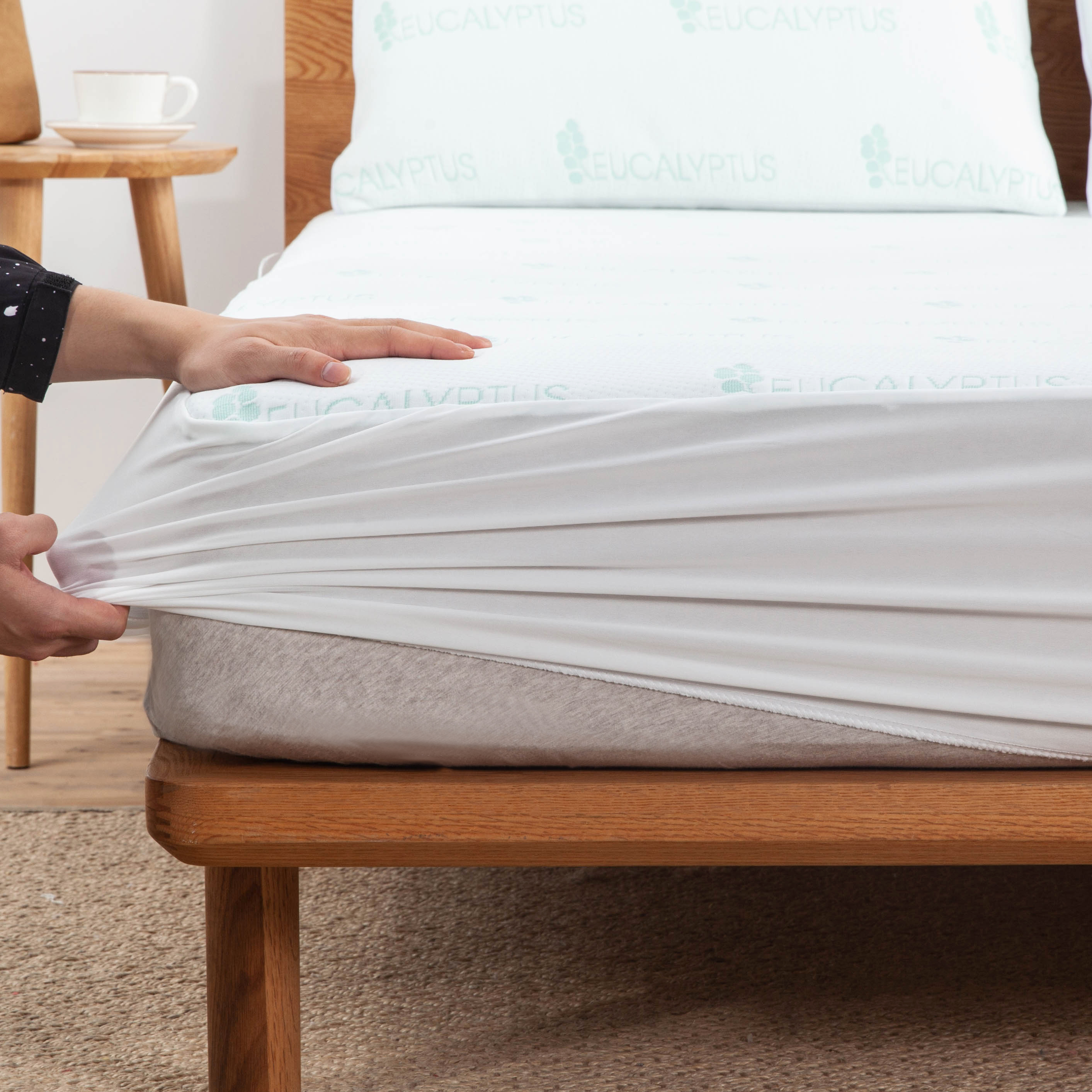 Eucalyptus Scented Waterproof Mattress Pad - Gallery 10