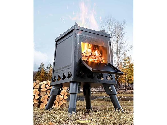 Wood Camping Burning Stove