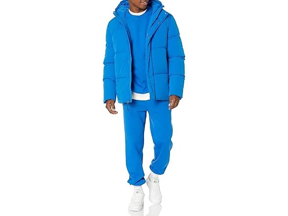 Amazon Essentials Mens Hooded Puffer Coat