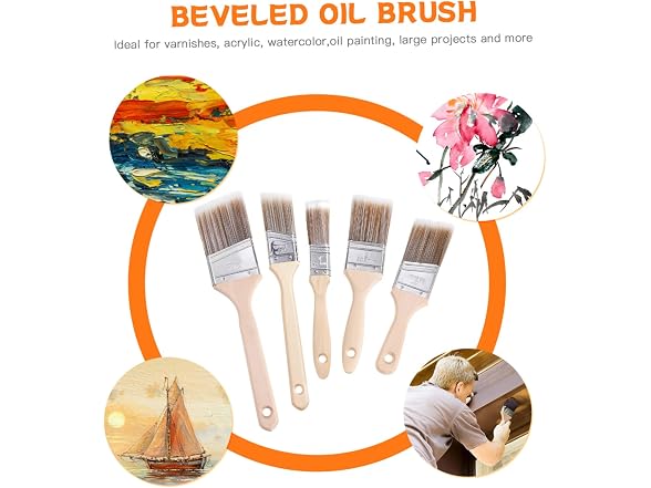 ULDIGI CON-88 5pcs Paint Brush Set