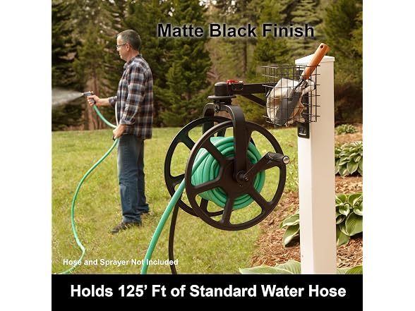 Liberty Garden Single Arm Navigator Hose Reel
