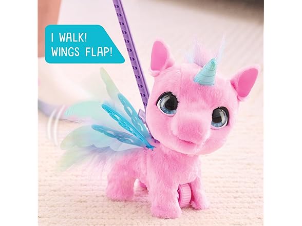 furReal Fly-A-Lots Alicorn Interactive Walking Plush