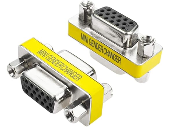 Coupler 15 Pin VGA SVGA Female to Female