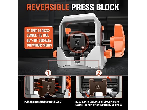 W WIREGEAR Pistol Sight Pusher Tool