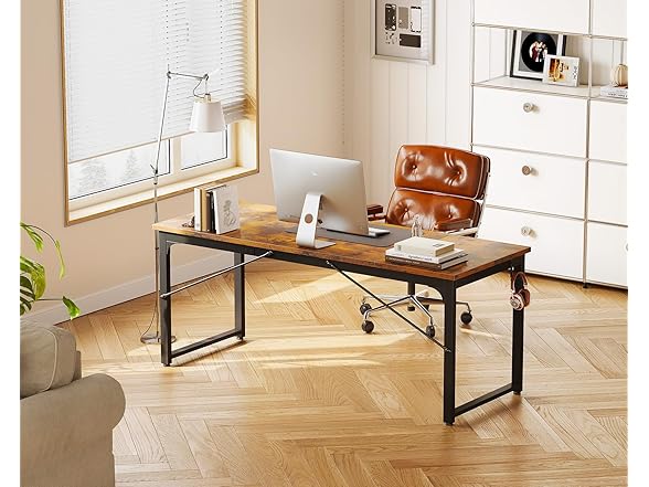 Coleshome 63 Inch Computer Desk