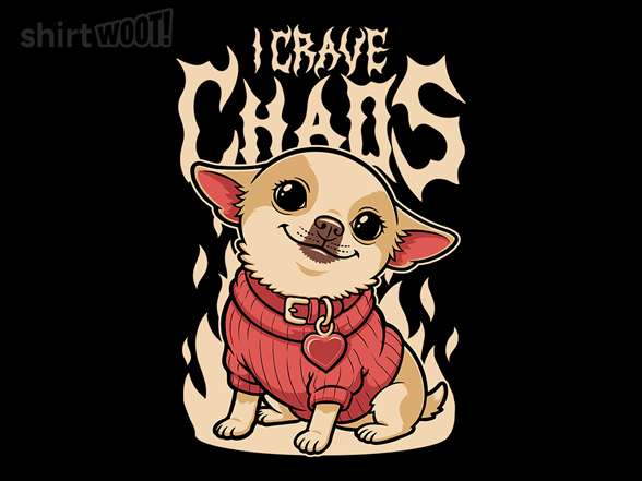 Chaos Cute Dog Fire