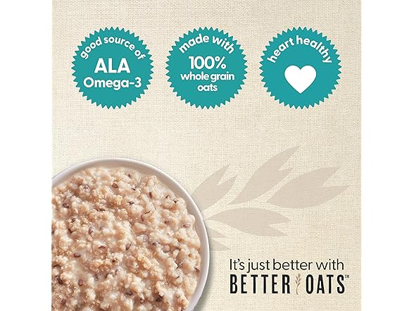 10CT Better Oats Maple and Brown Sugar Steel Cut Oatmeal