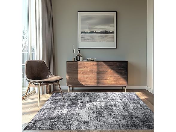 5x7 Abstract Area Rug