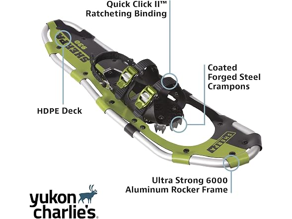 Yukon Charlie's Sherpa Snowshoe Kit