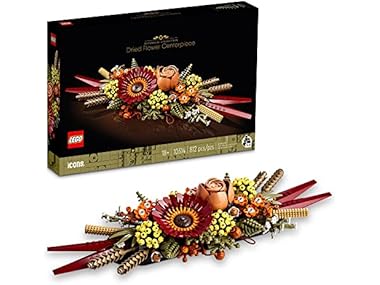 $37.99, Was $49.99, 24% Off! LEGO Icons Dried Flower Centerpiece Building Sets dealfomo