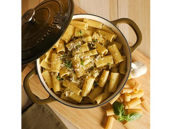 Crock-Pot Artisan 5-Quart Enameled Cast Iron Dutch Oven
