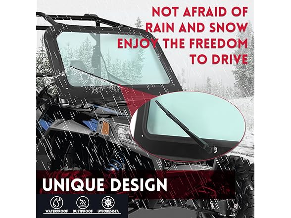 HECASA Windshield with Aluminum Frame