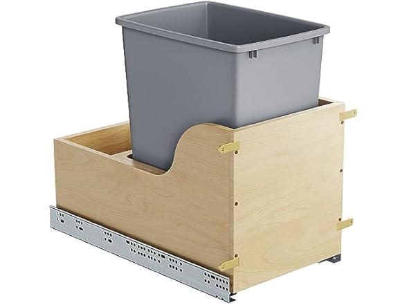 ROOMTEC 35-Gal Pull Out Trash Can