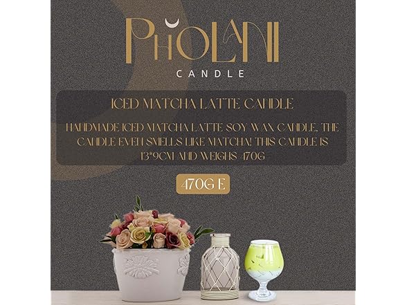 PHOLANI CANDLE Iced Matcha Latte Candle