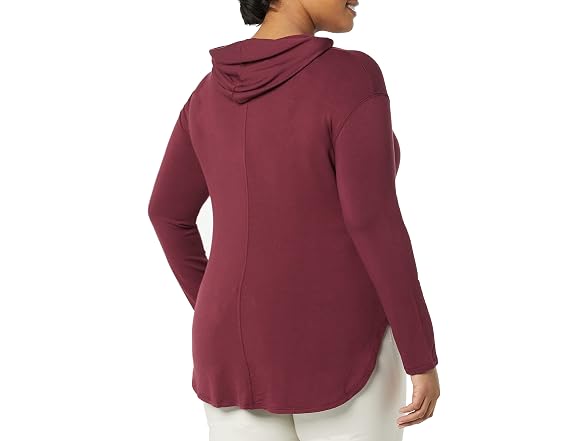Amazon Essentials Women (S) Pullover Dark Burgundy
