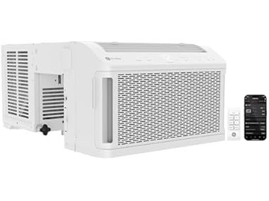 $269.99 GE ClearView Window AC 8300 BTU Smart Ultra Quiet dealfomo