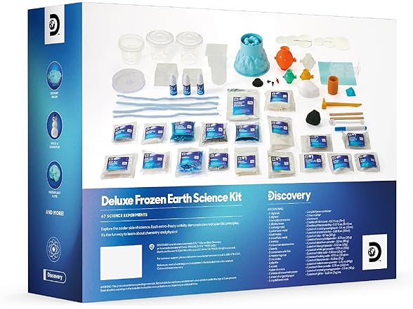 Discovery Frozen Earth Science Kit – 67 Experiments