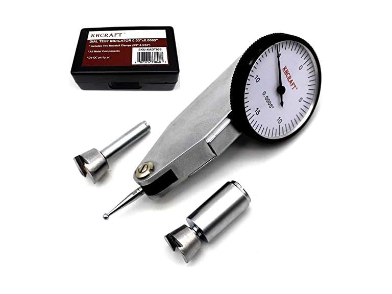 KHCRAFT Dial Test Indicator w/Clamps