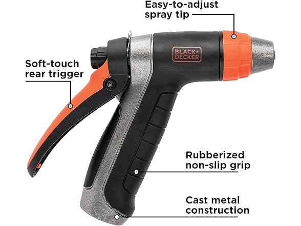 Black + Decker® Adjustable Metal Rear