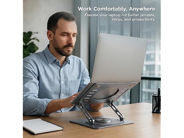 Swivel Laptop Stand for Desk