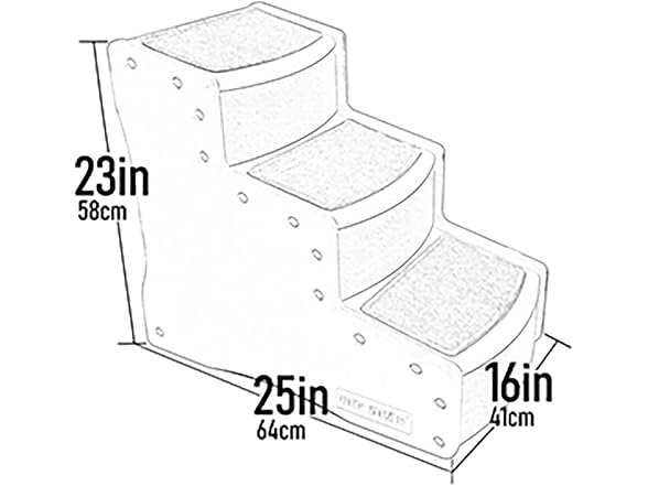 Pet Gear Easy Step III Pet Stairs, Caramel - Gallery 2