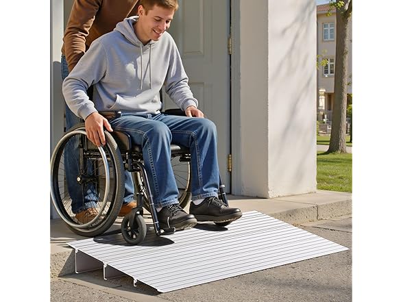 VEVOR Door Threshold Ramp, 3" Rise