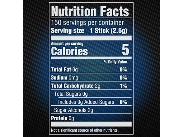 10PK 5 GUM Peppermint Cobalt Sugar Free Chewing Gum