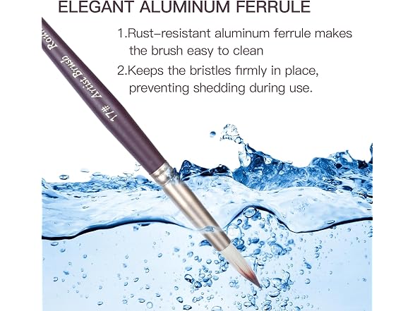 23pcs Paint Brush & Palette Knife Set