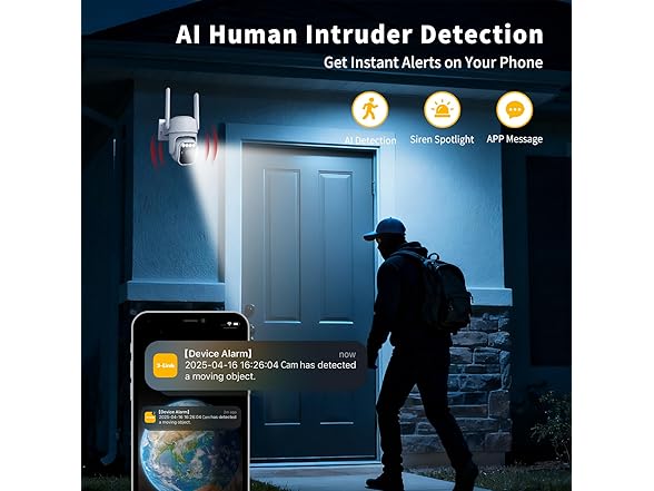 WY-LINK Solar Camera Outdoor Wireless