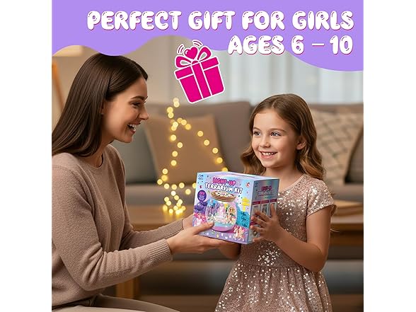 SparkleMe Unicorn Terrarium Craft Kit