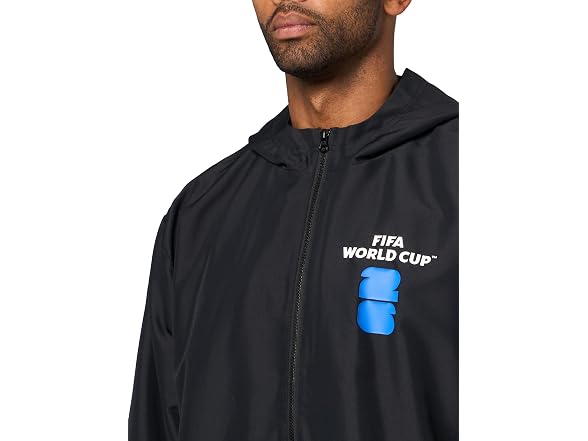 Outerstuff Full-Zip Hooded Rain Jacket (S)