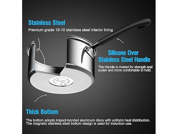 Cook N Home Saucepan Sauce Pot