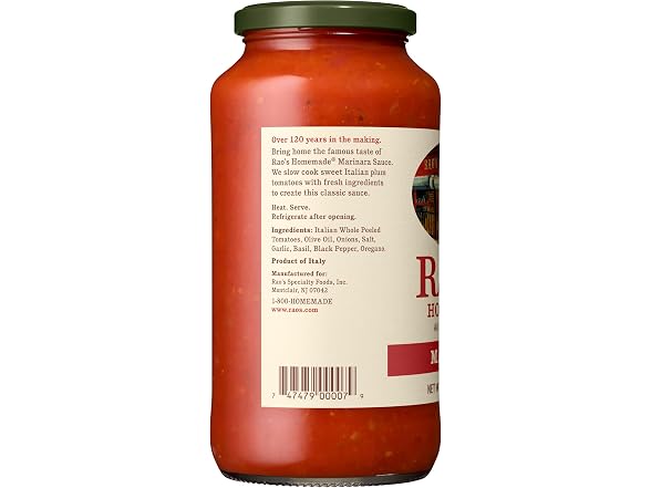 Rao's Homemade Marinara Sauce