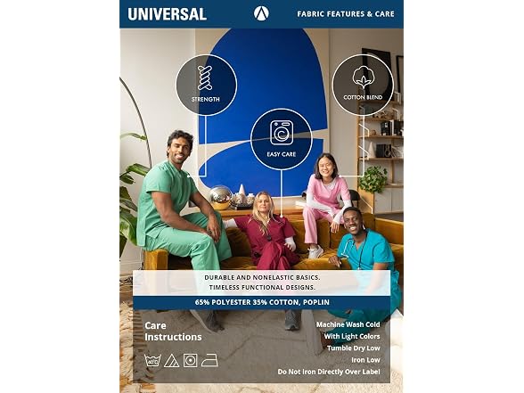 Adar Medical Uniforms Women (M) Universal Top