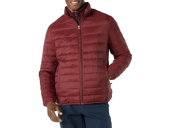 Amazon Essentials Men Packable Lightweight Jacket