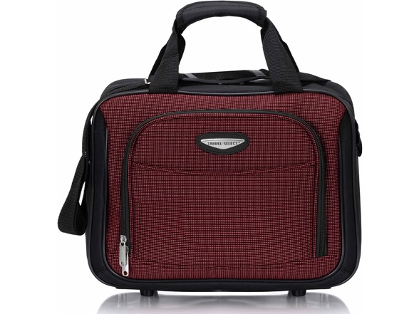 Travel Select Amsterdam Softside Luggage, Red, 8-Piece Set