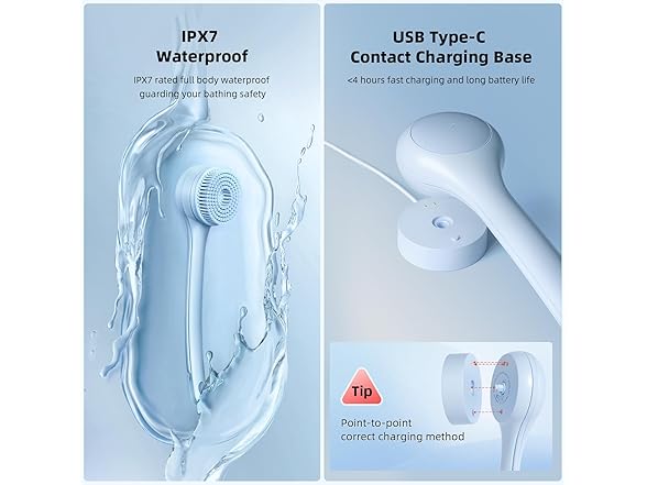 Oh,XIYU. Electric Body Brush Scrubber