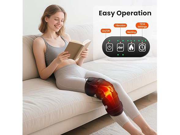 WoloyHeatie Knee Massager with Heat