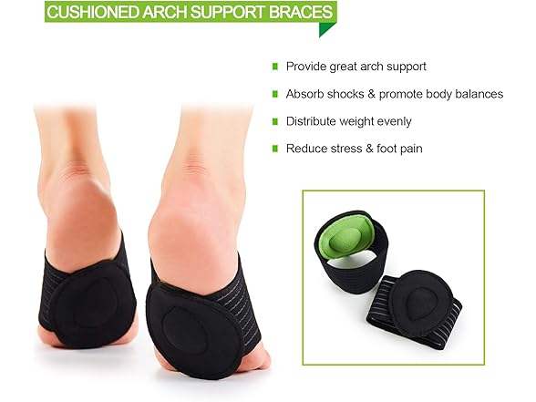 Plantar Fasciitis Arch Support Kit-12pcs