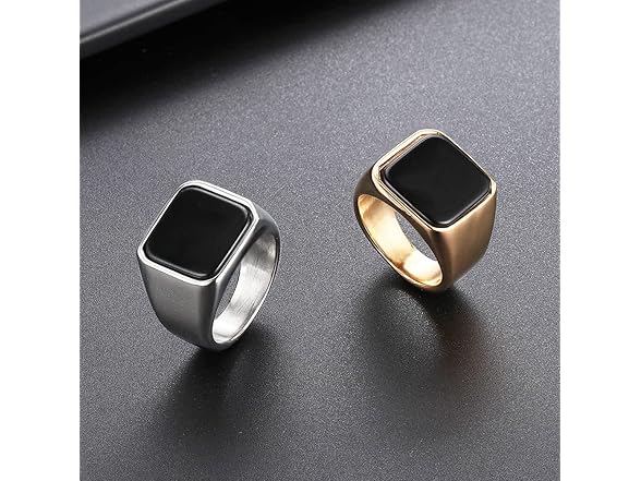 Confede Silver Signet Ring (13)