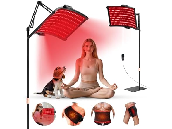 Red Light Therapy Lamp